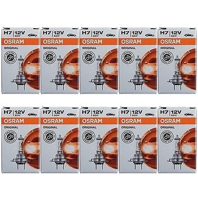 Osram Original H7 Lamp 55W 12v 64210 10 stuks