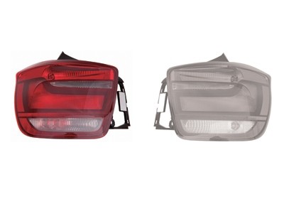 Taillight left BMW 1 serie F20/21 11-15 VALEO zonder electris