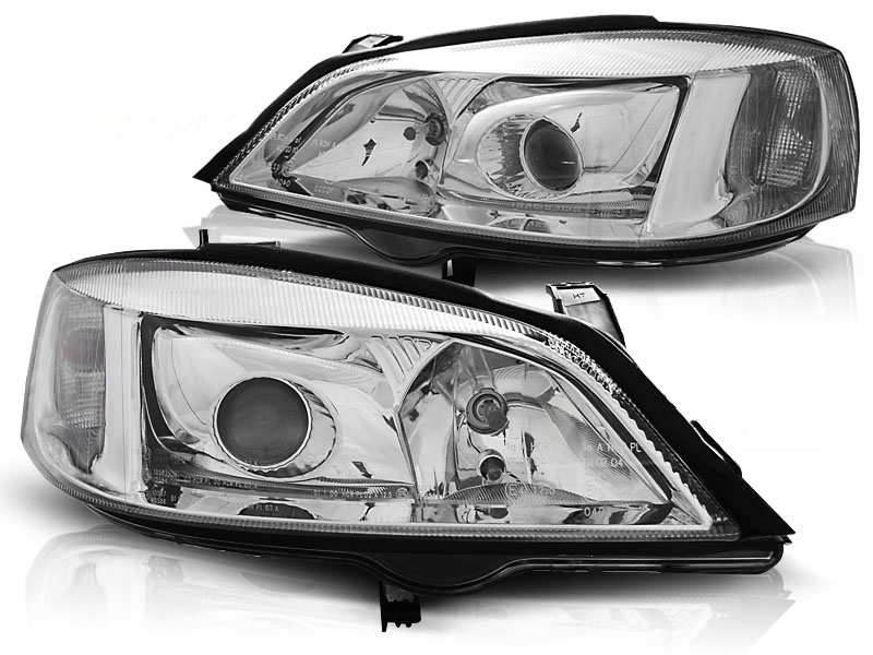 Headlights Opel Astra G Chrome