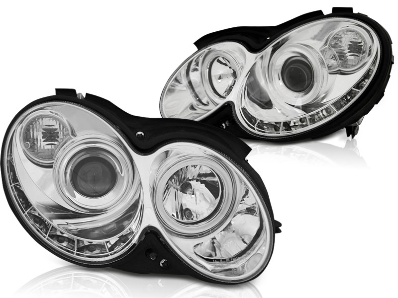 DAYLINE Headlights Mercedes Benz CLK W209 03-08