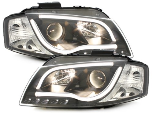 Headlights Audi A3 8P 03-08 Tube Light LED