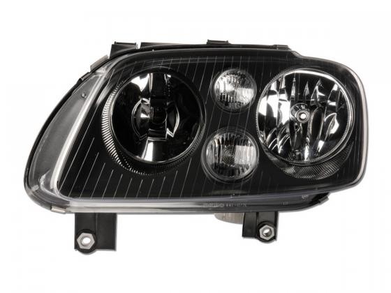 Headlights VW Touran/Caddy Black