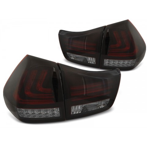 Taillights Lexus RX 330 / 350 03-08 Led Tube Red/Smoke