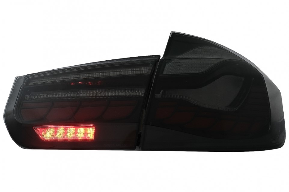 Taillights BMW F30 F35 F80 2011-2019 LCI Design OLED Smoke