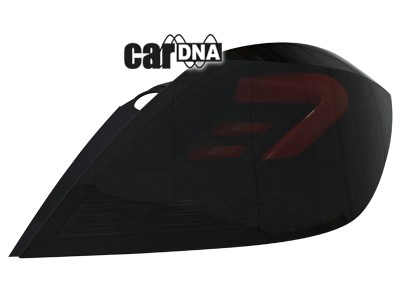 Taillights led Opel Atra H 5T 05-10 black/smoke Cardna