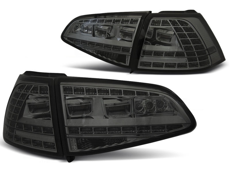 Taillights VW Golf VII LED with dynamic indicator smoke