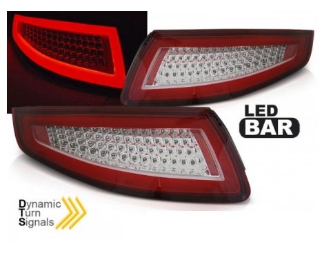 Taillights LED Porsche 911 / 997 04-08 red/white