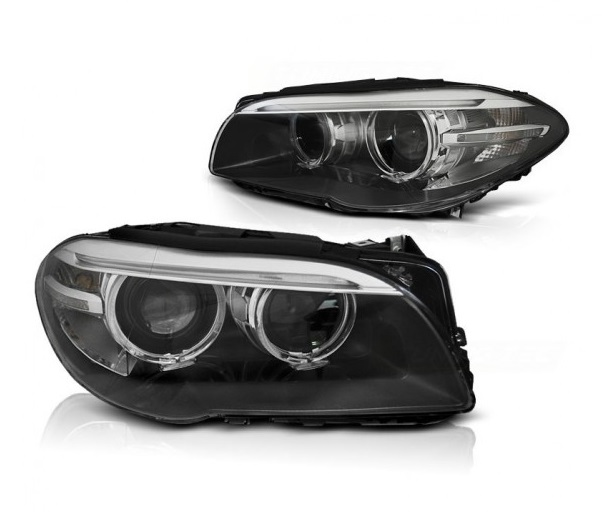 Headlights BMW 5-Serie F10 F11 10-13 Dynamic 3D LED  Xenon Black