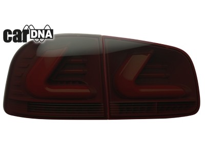 Taillights VW Touareg 02-10 Car DNA LED red