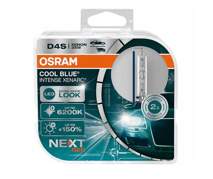 D4S Xenon lamp Osram Cool Blue Intense 35w 2 stk