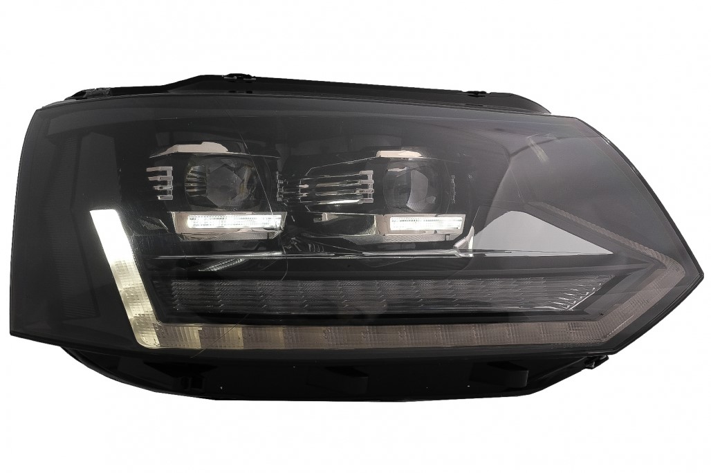 Headlights VW T5 09-.. Devil Eyes Dlite LED black