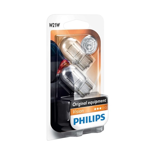 Philips T20 lampen 12065B2 12V W21W