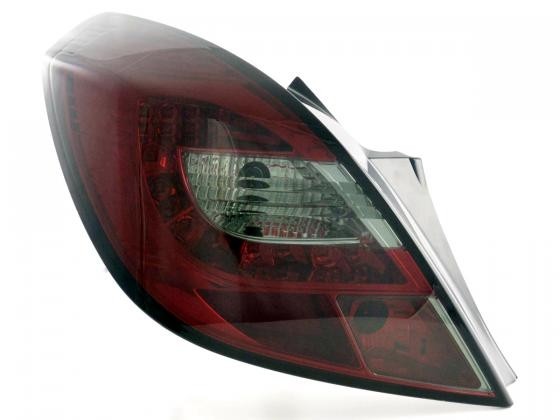 Taillights Opel Corsa D smoke