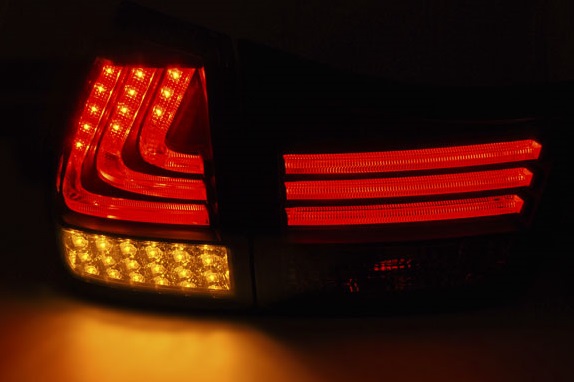 Taillights Lexus RX 330 / 350 03-08 Led Tube Red/Smoke