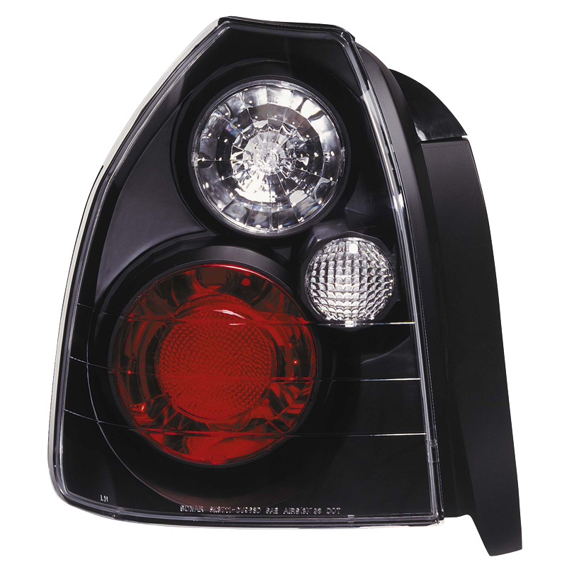 Taillights Honda Civic 96-01 3 door Black