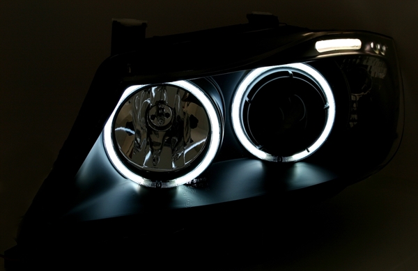 Headlights BMW E90 05-08 CCFL LED Angel eyes