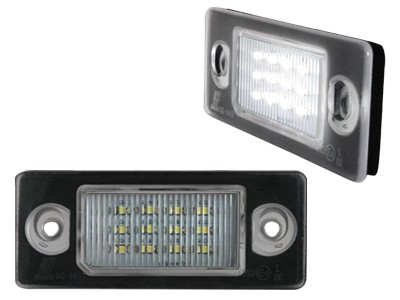 LED License Plate Lights Skoda Fabia 1999-2007
