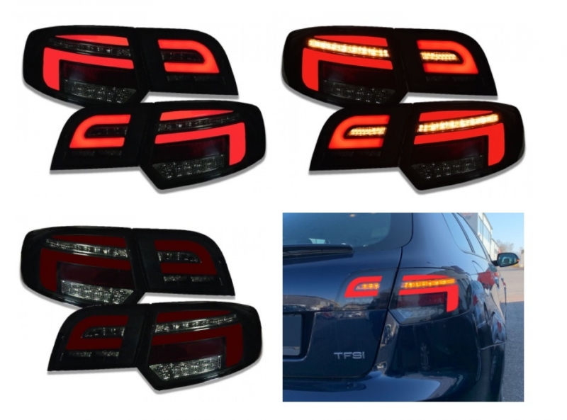 Taillights Audi A3 8P Sportback 08-14 Smoke