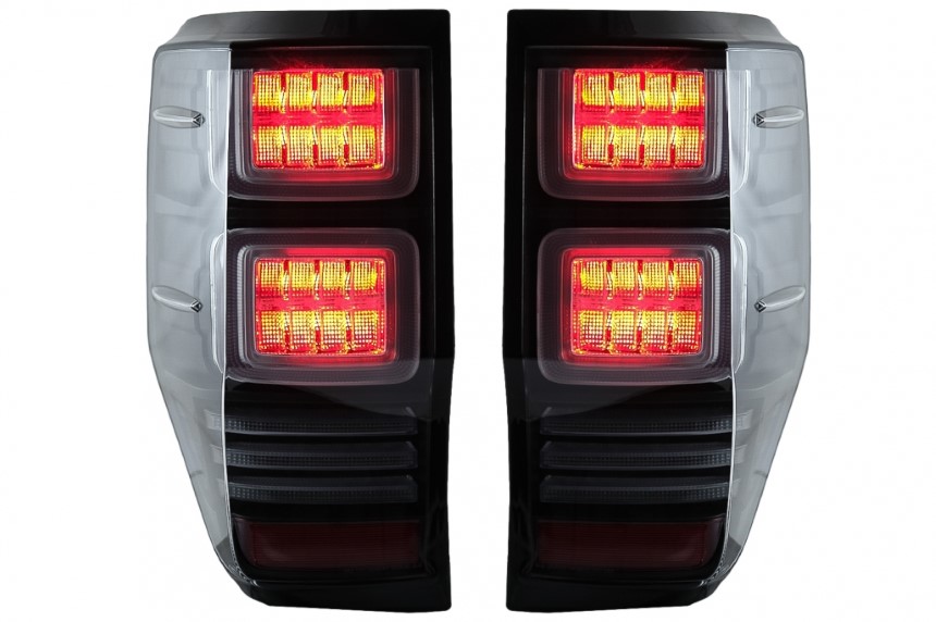 Taillights LED Ford Ranger (2012-2018) LED Dynamic Black