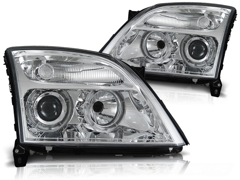 Headlights Opel Vectra C/Signum Angel Eyes Chrome