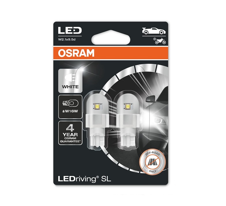 Osram W16W LEDriving STANDARD RETROFIT 9213CW