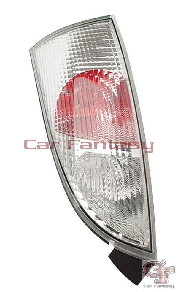 Taillights Ford Focus 98-04 Clear Chrome