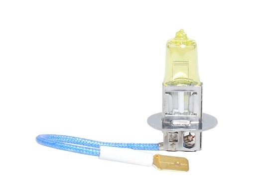 Geel Powertec Retro Yellow H3 12V DUO 3200K lampen