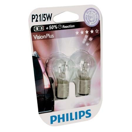 P21W VISIONPLUS - PHILIPS 12498VPB2