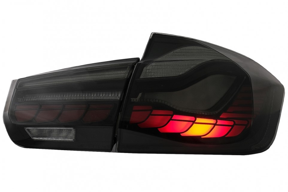 Taillights BMW F30 F35 F80 2011-2019 LCI Design OLED Smoke