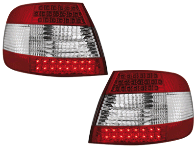 Taillights Audi A4 Limousine 95-01 LED crystal