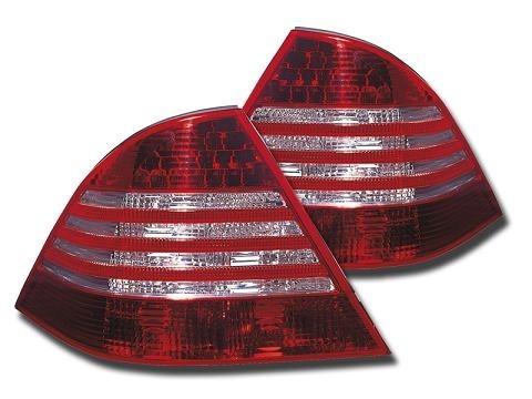 Taillights Mercedes E-Class W211 02-.. LED Red/White