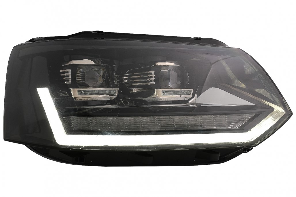 Headlights VW T5 09-.. Devil Eyes Dlite LED black