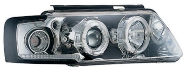 Headlights VW Passat 3B Angel Eyes Chrome