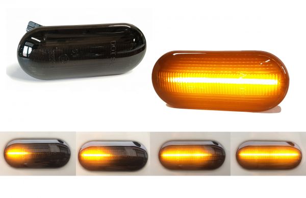 Indicators LED VW Black