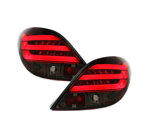 Taillights Peugeot 207 LED Smoke Lightbar