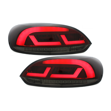 Taillights Cardna VW Scirocco 08- LED Dyna red/smoke