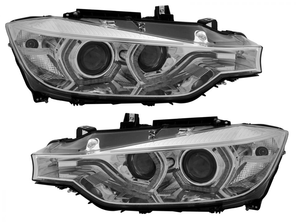 Headlights BMW 3-Serie F30/F31 black