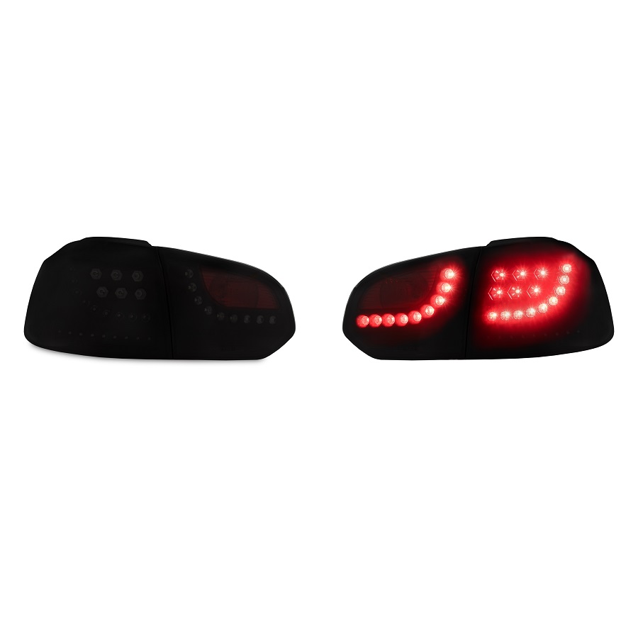 VW Golf VI (10/08-) Dynamic LED Tail Lights – Black