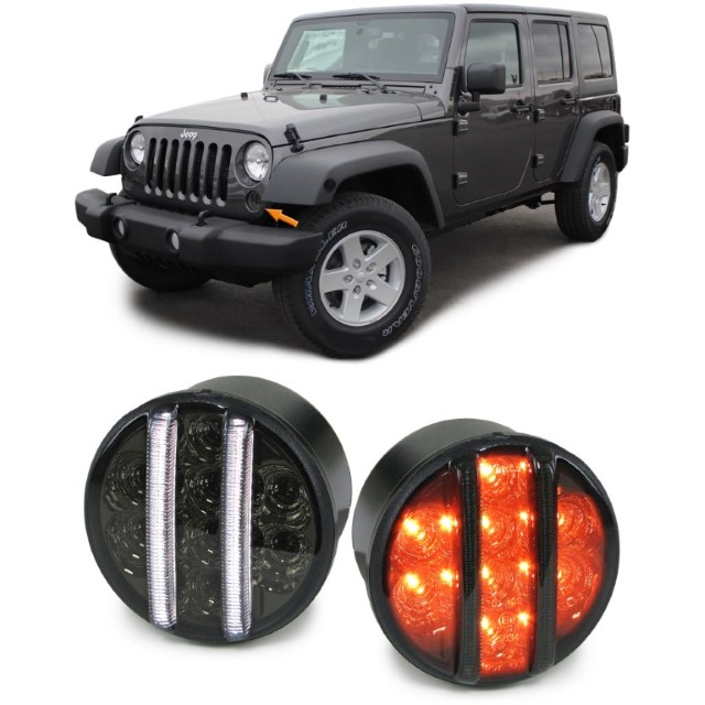 7 Inch CREE LED Headlights Jeep Wrangler JK 