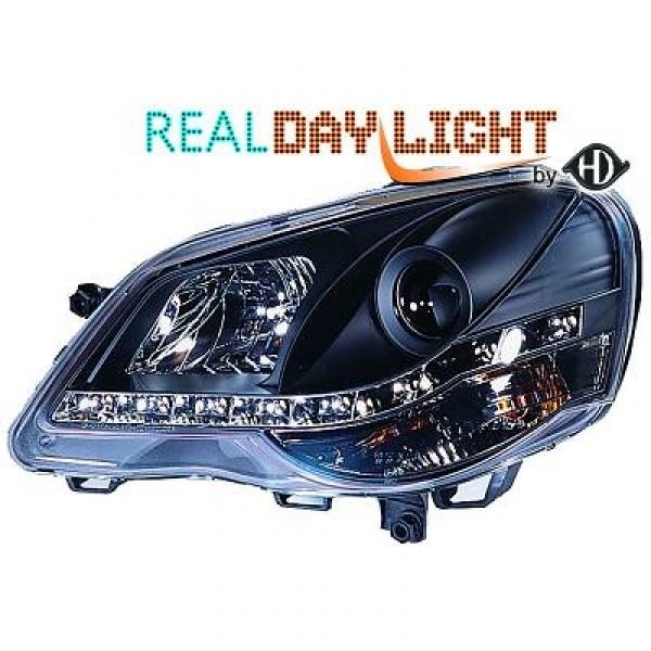 Headlights VW Polo 9N3 05-09 