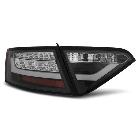 Taillights Audi A5 8T Led black 07-11