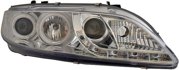 Headlights MAZDA 6 02-08 clear/chrome