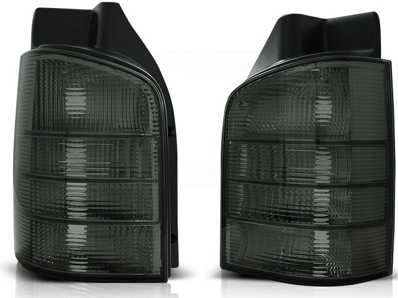 Taillights Volkswagen Transporter T5 2003- (Achterklep) Smoke