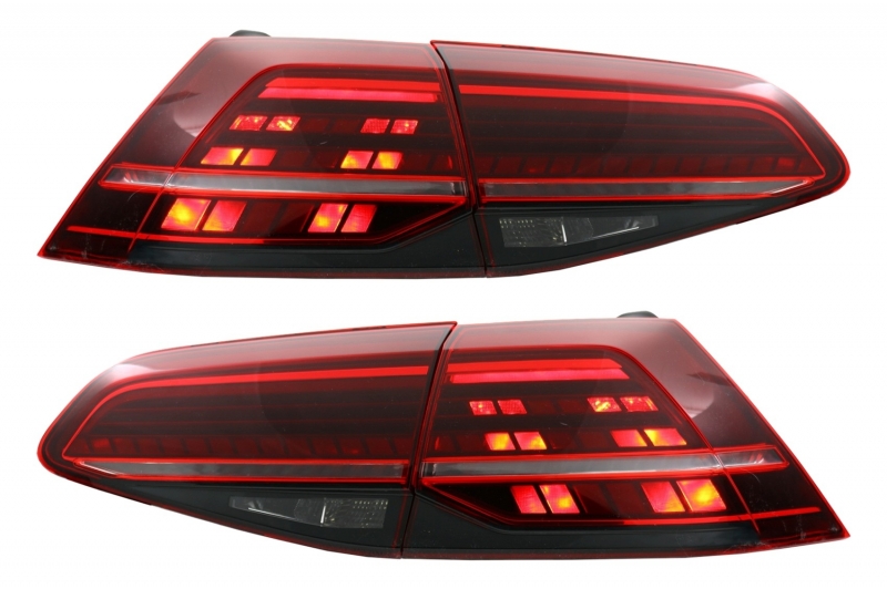 Taillights VW Golf VII Dynamic Facelift LED Cherry (Golf 7 & 7.5)