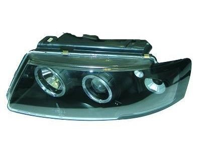 Headlights VW Passat 3B Angel Eyes Black