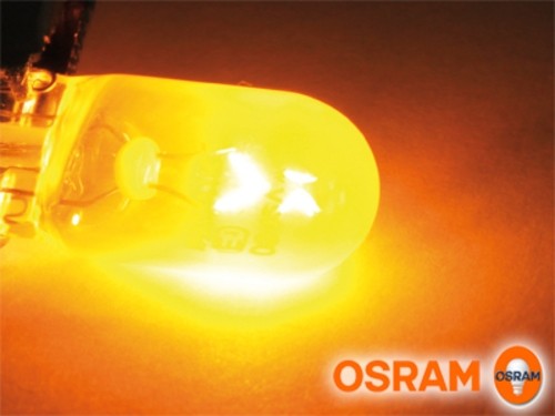 Osram T10 W5W Diadem chroom oranje