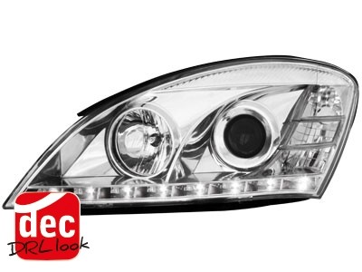 Headlights Kia Ceed 06-09 Devil Eyes Dayline