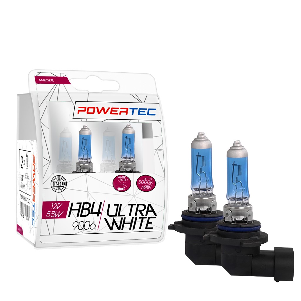 Mtech Powertec XenonBlue HB4 lampen 12V DUO