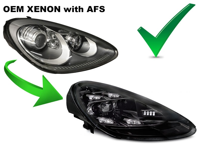Headlights Porsche Cayenne 10-15 Full LED