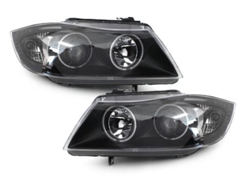 Headlights BMW E90 05-08 CCFL LED Angel eyes